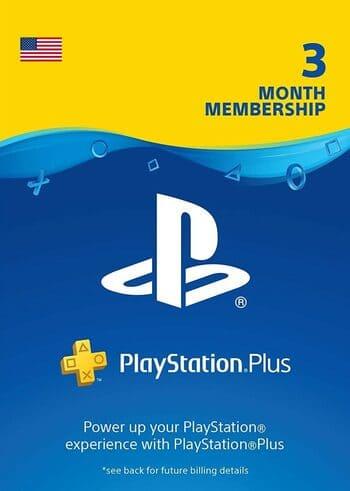 Playstation plus 3 month USA